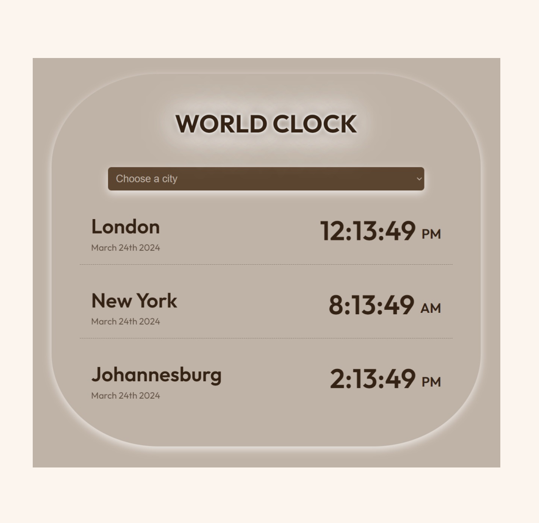 world clock app image